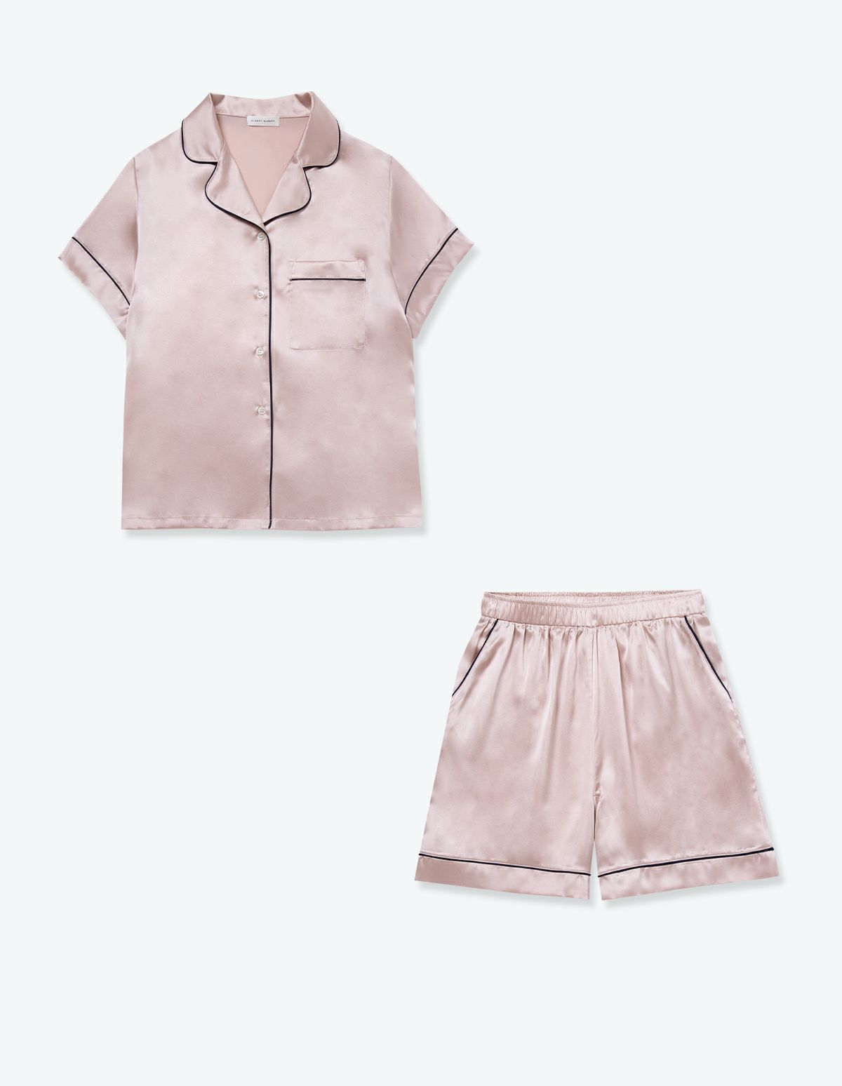 シルクパジャマ半袖 ショートパンツ セット Box付 縫製リニューアル Sleepy Sleepy オンラインストア