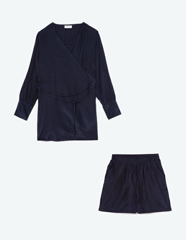 SALE】ラップ長袖＆ショートパンツ/セットアップ | SLEEPY