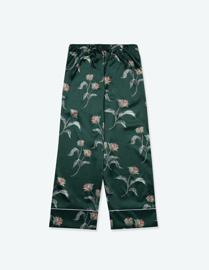 DOLCE & GABBANA ロス フリント サテン ハシャマ ハンツ Dolce & Gabbana イタリアDGパッチロゴサテンショーツ
