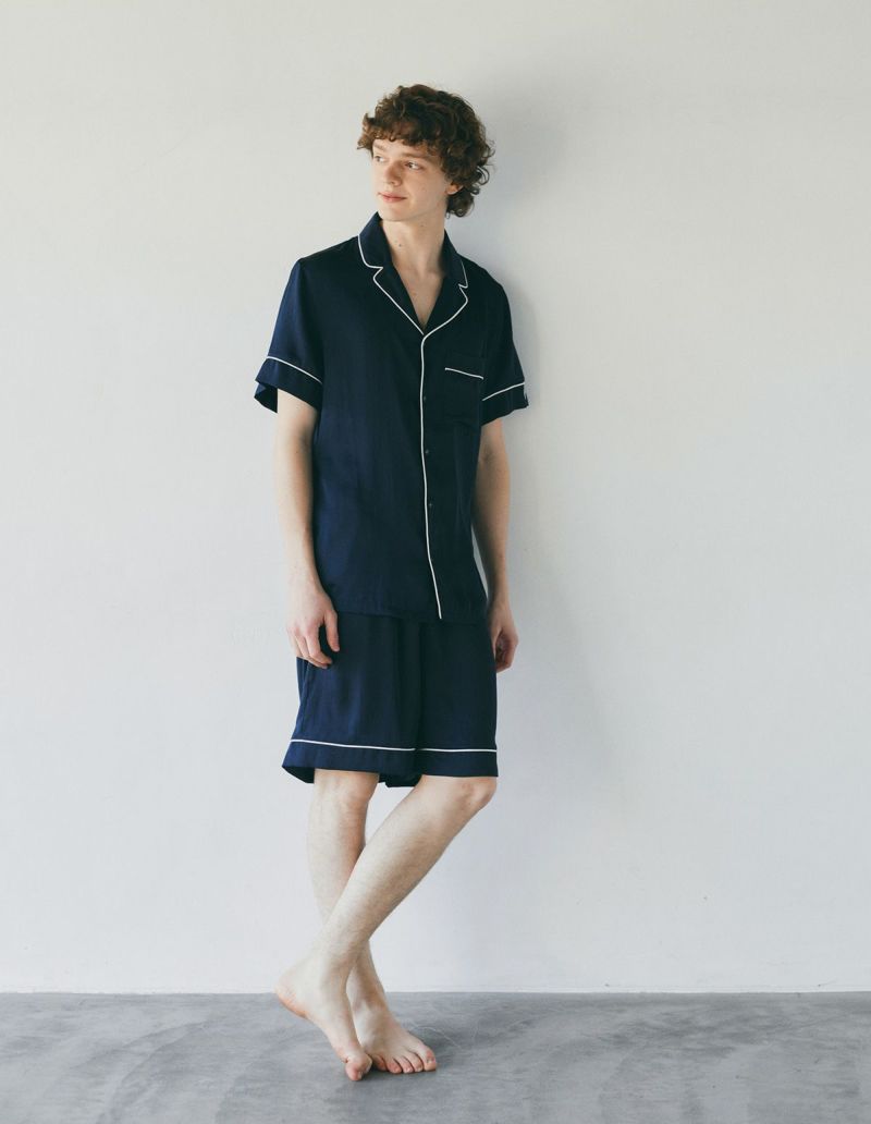 SLEEPY SLEEPY ヴィンテージサテンパジャマセット【美品】 SLEEPY パジャマ ルームウェア ヴィンテージサテンパジャマ半袖